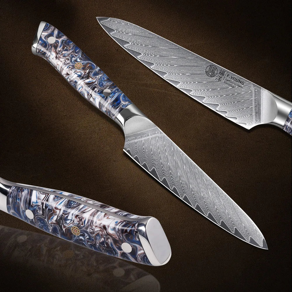 couteau damas "GLX"