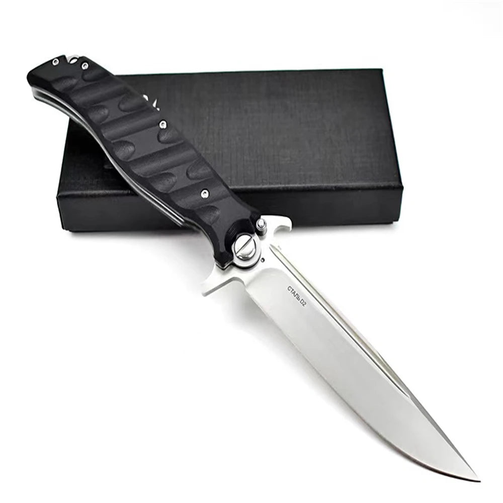 Couteau Pliant en Carbone Stained